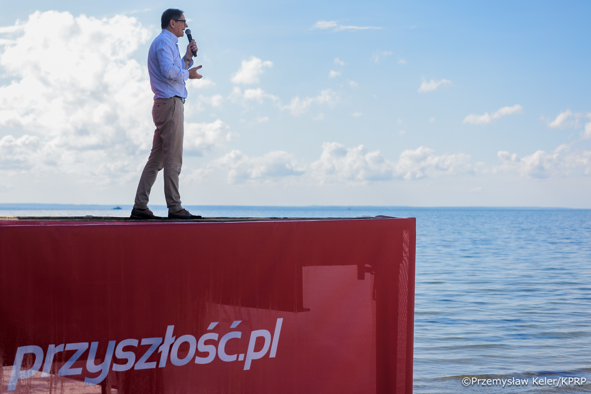 Autorski wykład Przemysława Babiarza